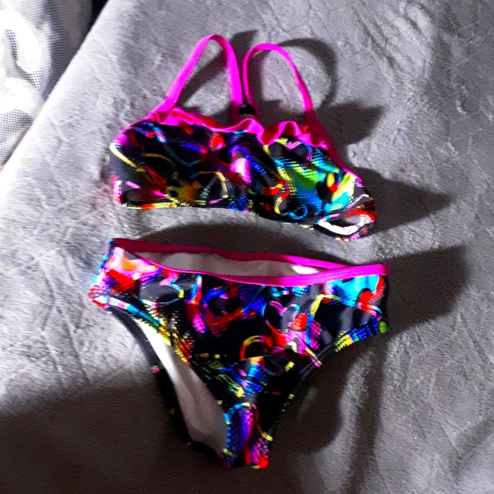 Little girls speedo swim suit